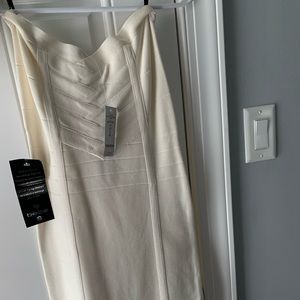 Bebe Crisscross Bandage Dress